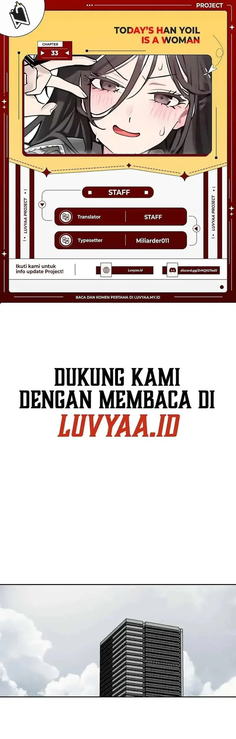 Komik Today is a Woman Day (Today's Han Yoil Is a Woman) Chapter 33 gambar 1