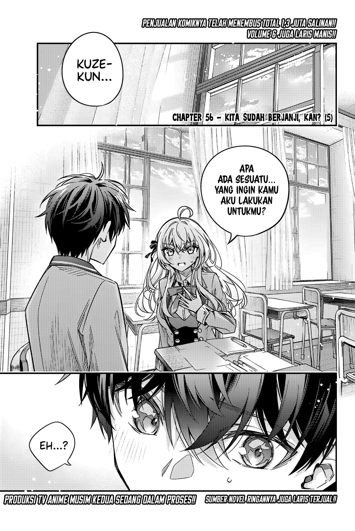 Baca Manga Tokidoki Bosotto Roshiago de Dereru Tonari no Alya-san Chapter 56 Gambar 2