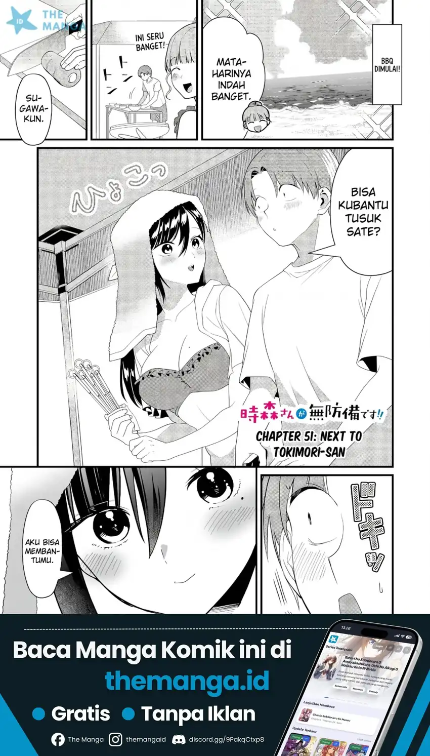 Manga Tokimori-san ga Muboubi desu!! Chapter 51 gambar 2