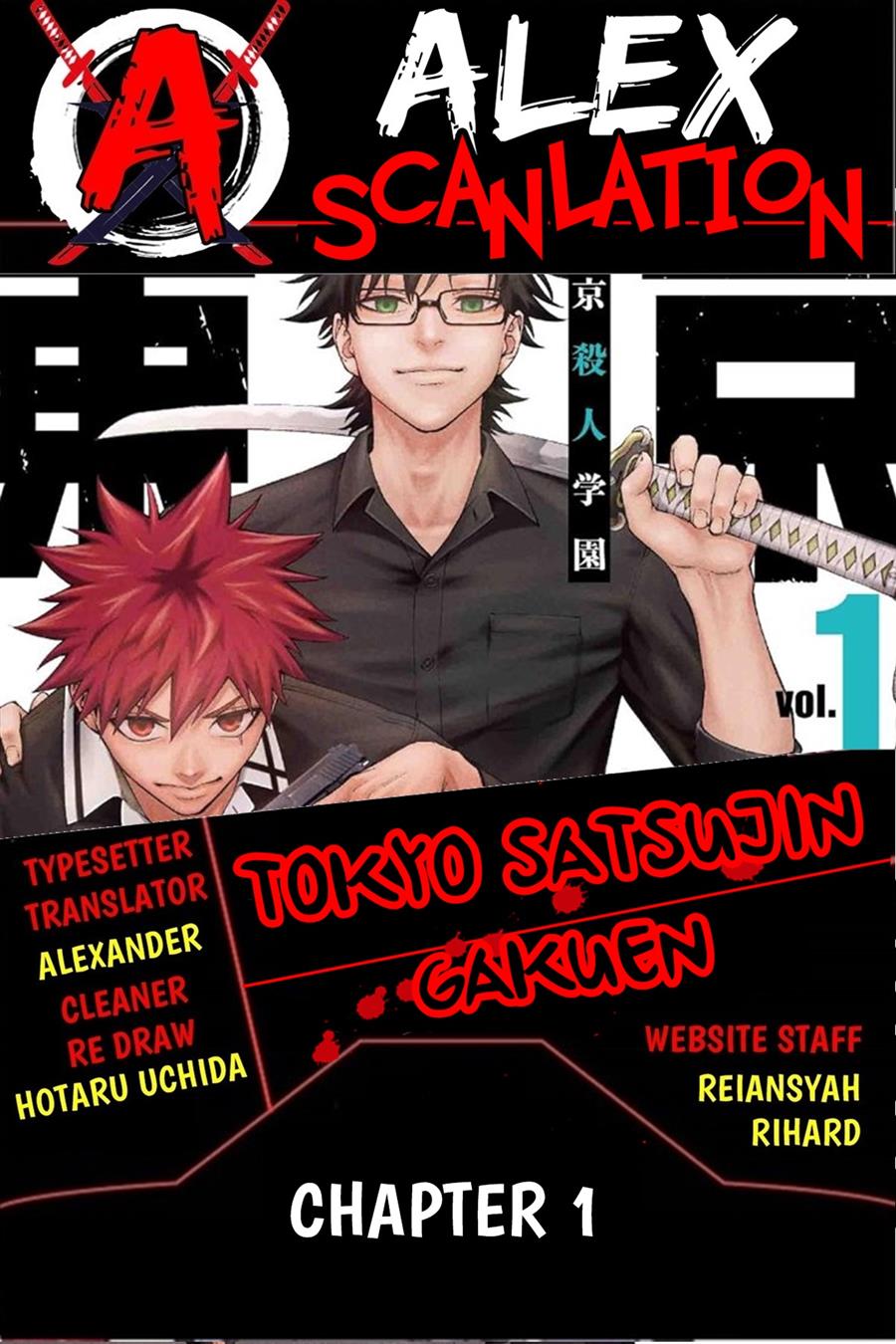 Baca Manga Tokyo Satsujin Gakuen Chapter 1 Gambar 2