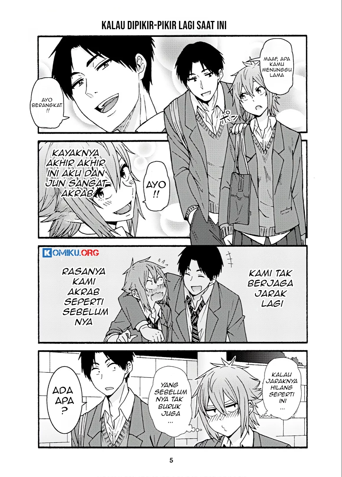 Komik Tomo-chan wa Onnanoko! - Chapter Chapter 721 - Halaman 3