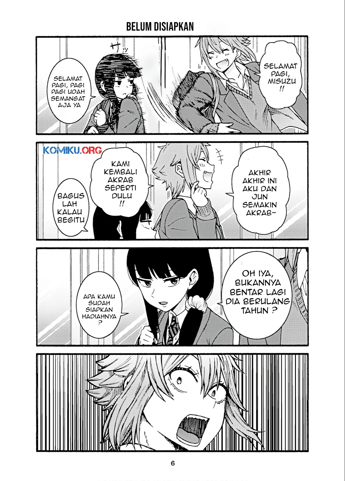 Komik Tomo-chan wa Onnanoko! - Chapter Chapter 721 - Halaman 4