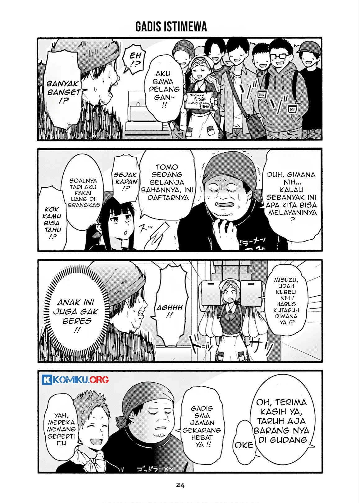 Komik Tomo-chan wa Onnanoko! - Chapter Chapter 741 - Halaman 2