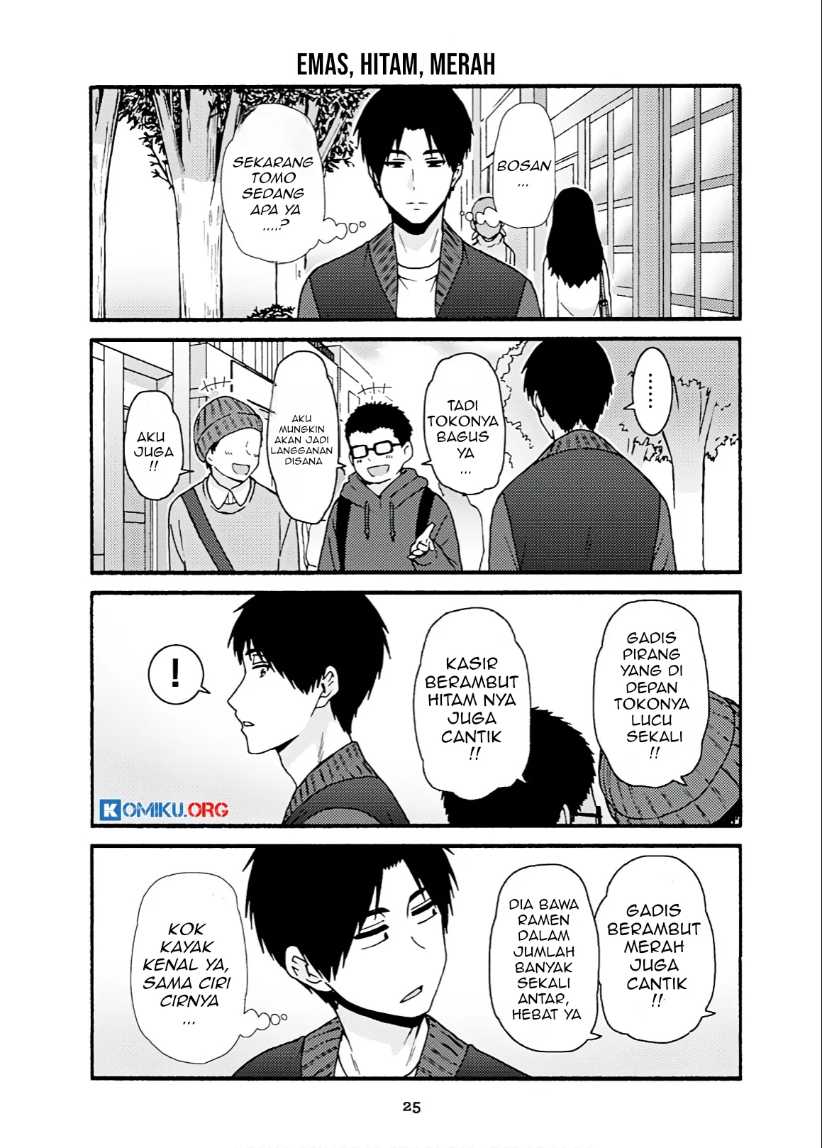 Komik Tomo-chan wa Onnanoko! - Chapter Chapter 741 - Halaman 3