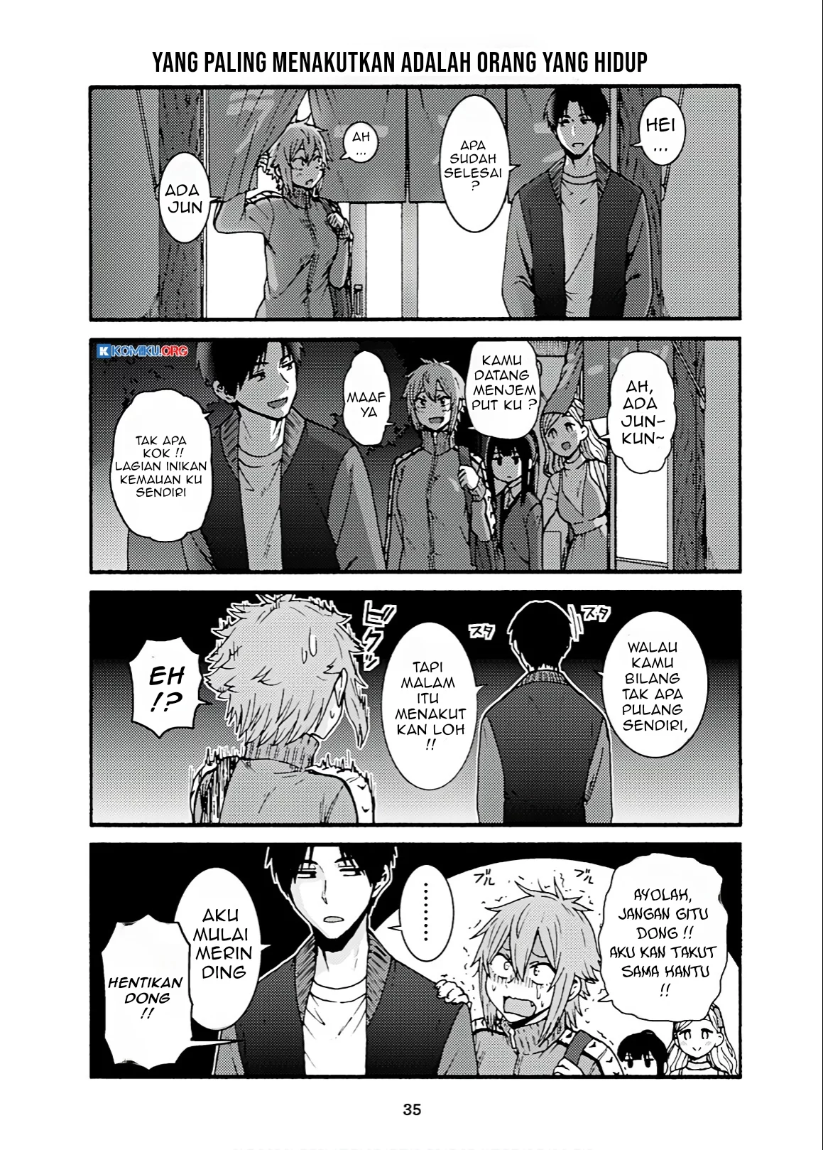 Komik Tomo-chan wa Onnanoko! - Chapter Chapter 751 - Halaman 2