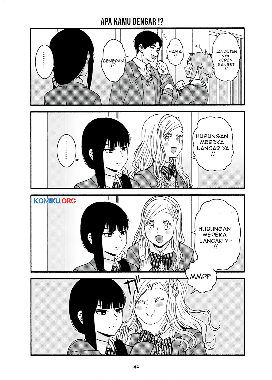 Komik Tomo-chan wa Onnanoko! - Chapter Chapter 751 - Halaman 7