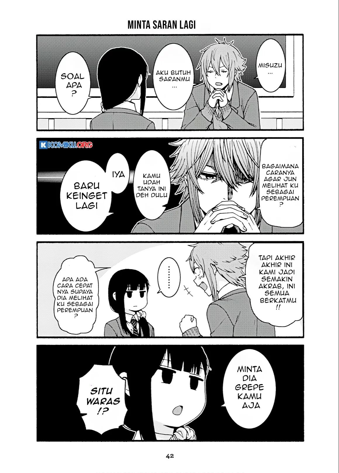 Komik Tomo-chan wa Onnanoko! - Chapter Chapter 751 - Halaman 8