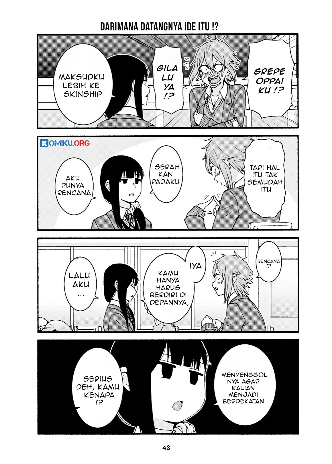 Komik Tomo-chan wa Onnanoko! - Chapter Chapter 751 - Halaman 9