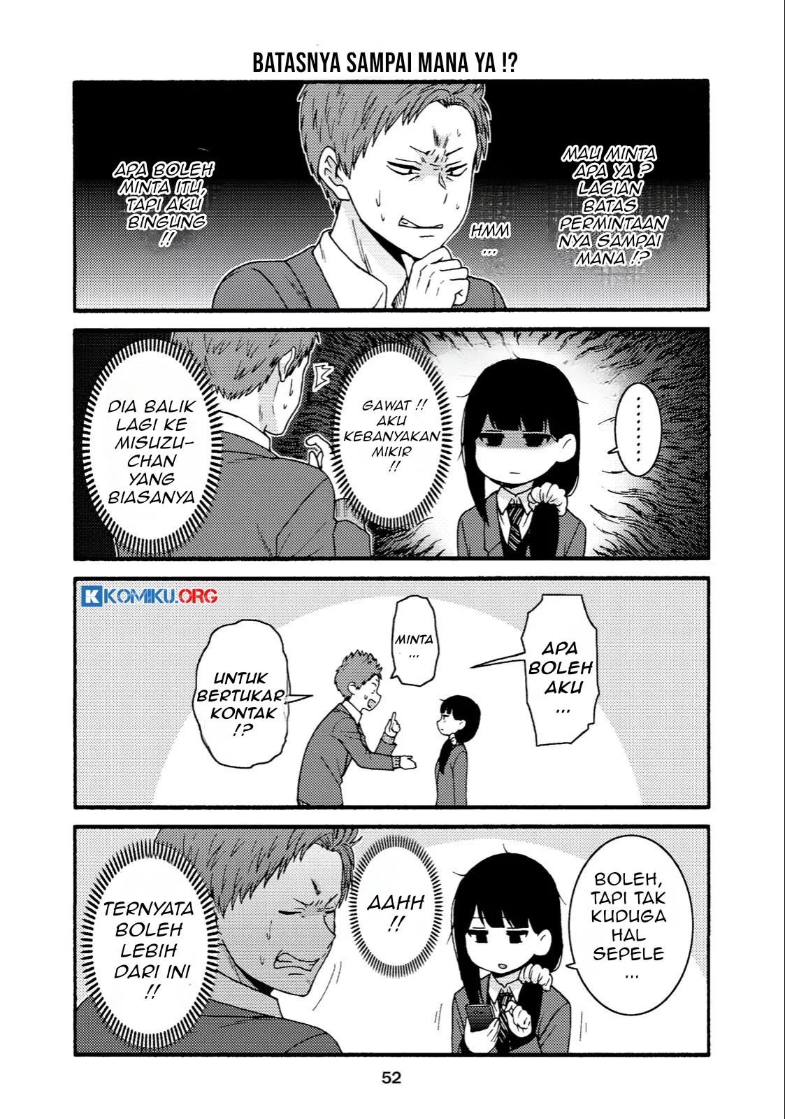 Komik Tomo-chan wa Onnanoko! - Chapter Chapter 761 - Halaman 8