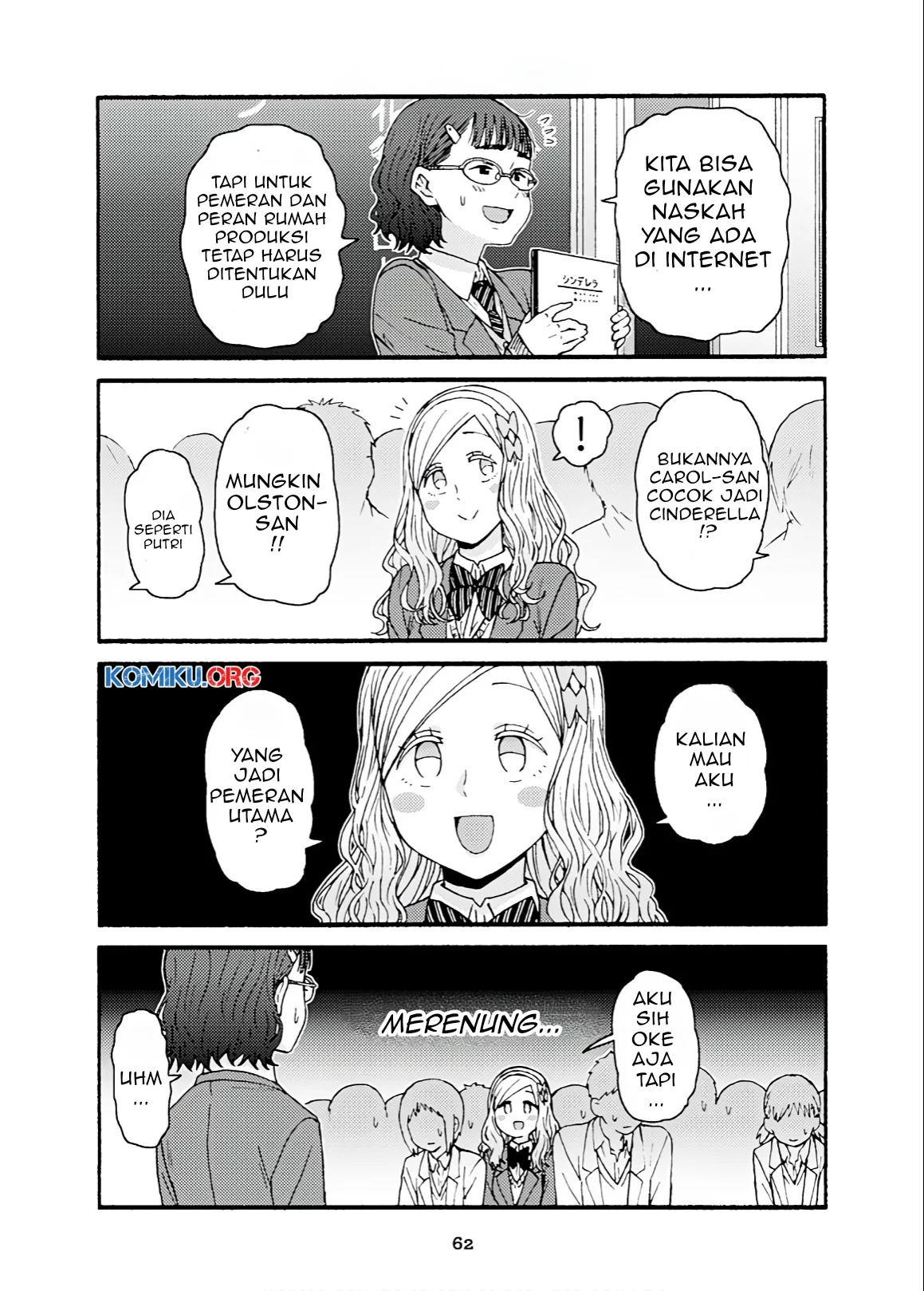 Komik Tomo-chan wa Onnanoko! - Chapter Chapter 771 - Halaman 7