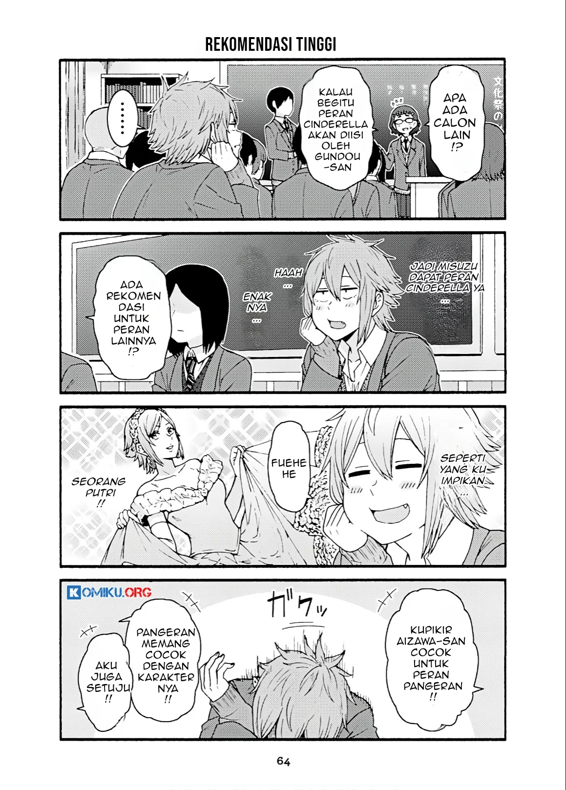 Komik Tomo-chan wa Onnanoko! - Chapter Chapter 771 - Halaman 9