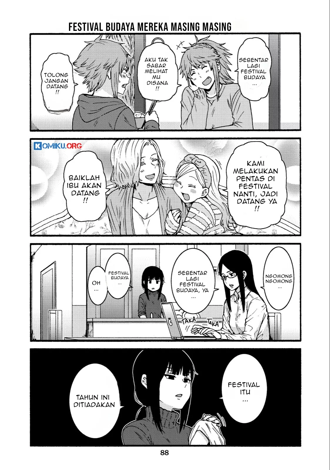Tomo-chan wa Onnanoko! Chapter 801 Gambar 3