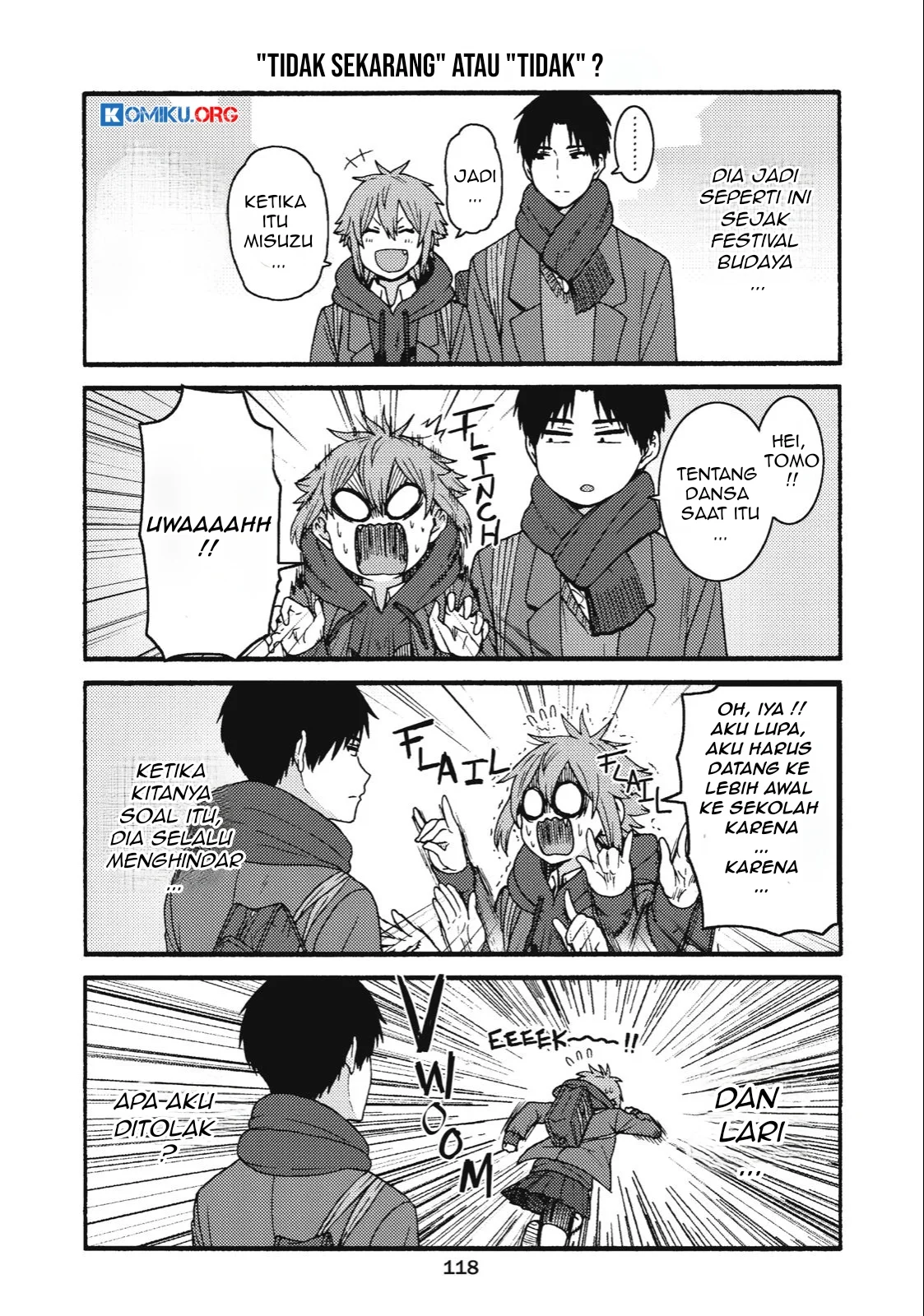 Tomo-chan wa Onnanoko! Chapter 821 Gambar 9