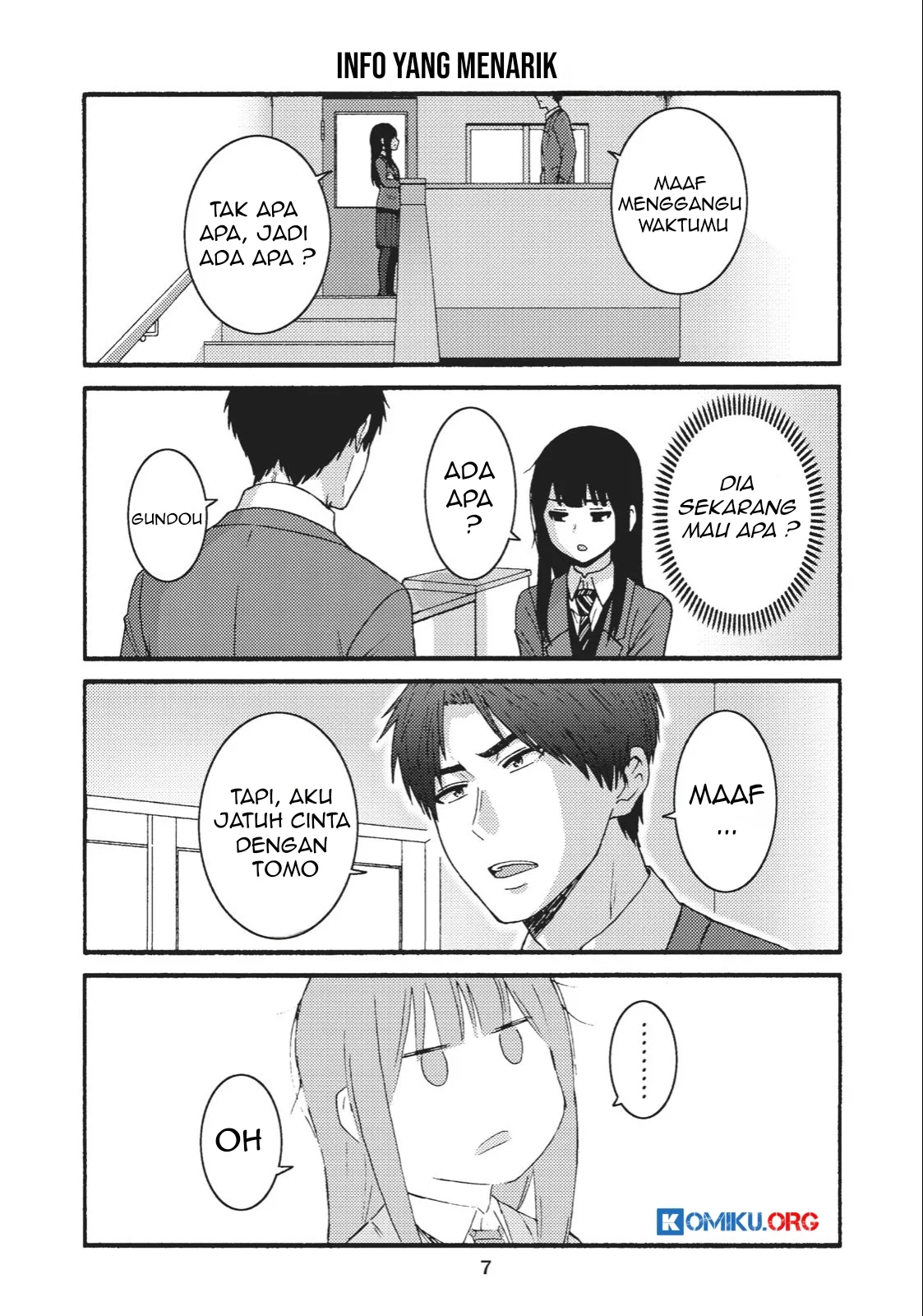 Tomo-chan wa Onnanoko! Chapter 841 Gambar 3