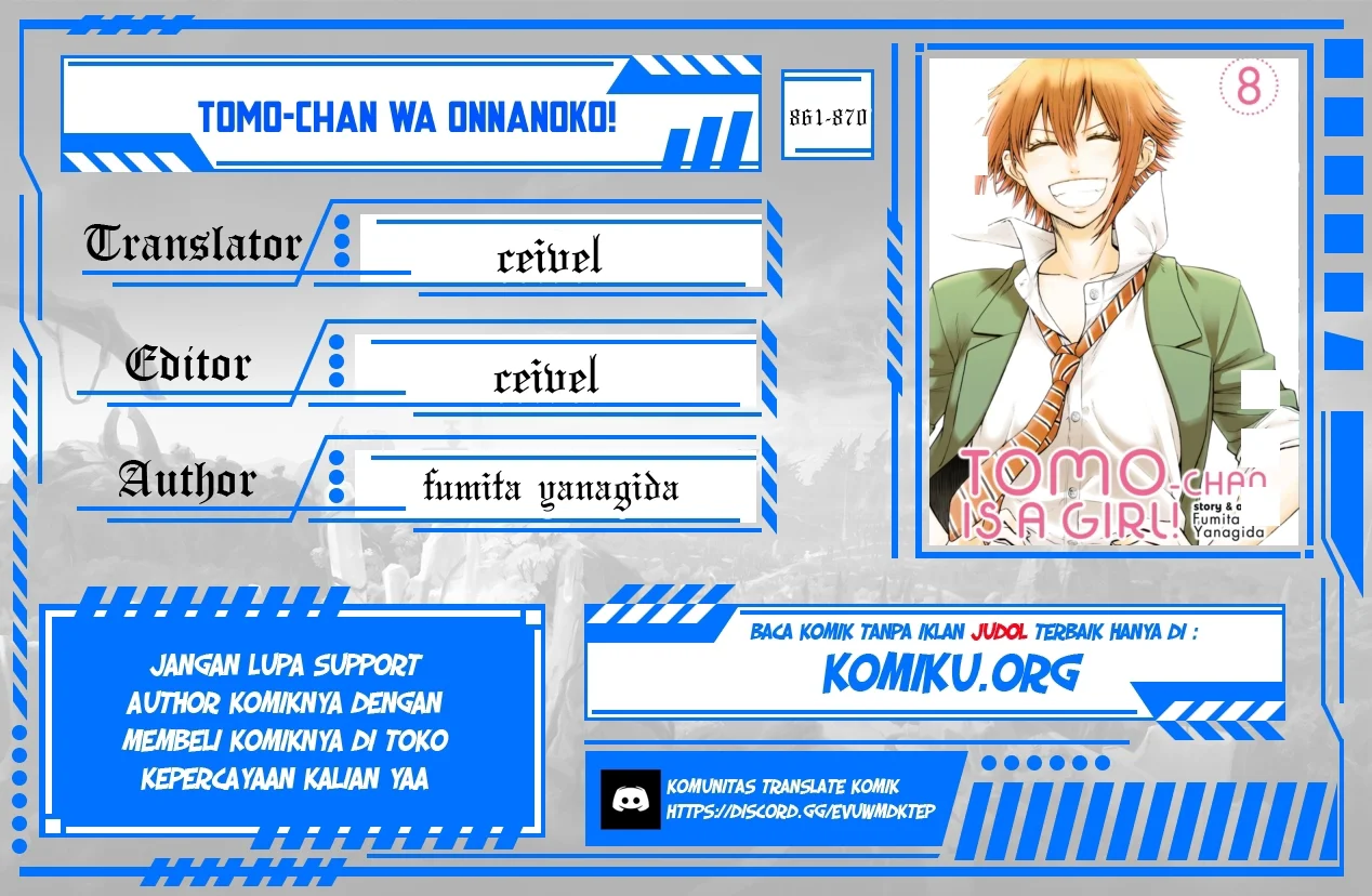 Komik Tomo-chan wa Onnanoko! Chapter 861 gambar nomor 1