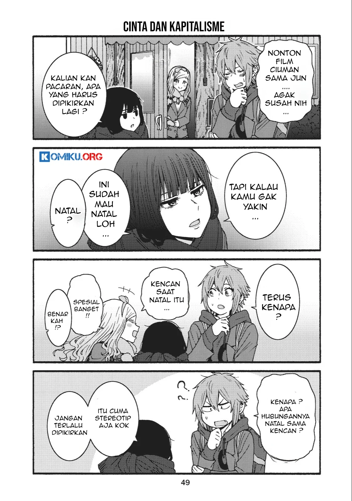 Tomo-chan wa Onnanoko! Chapter 881 Gambar 3