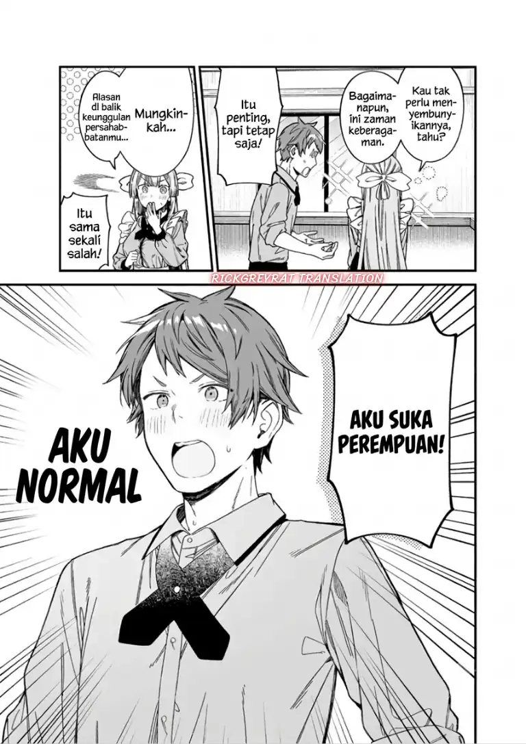 Tomodachi to Koibito, Docchi ga Daiji nano? Chapter 6 Gambar 14