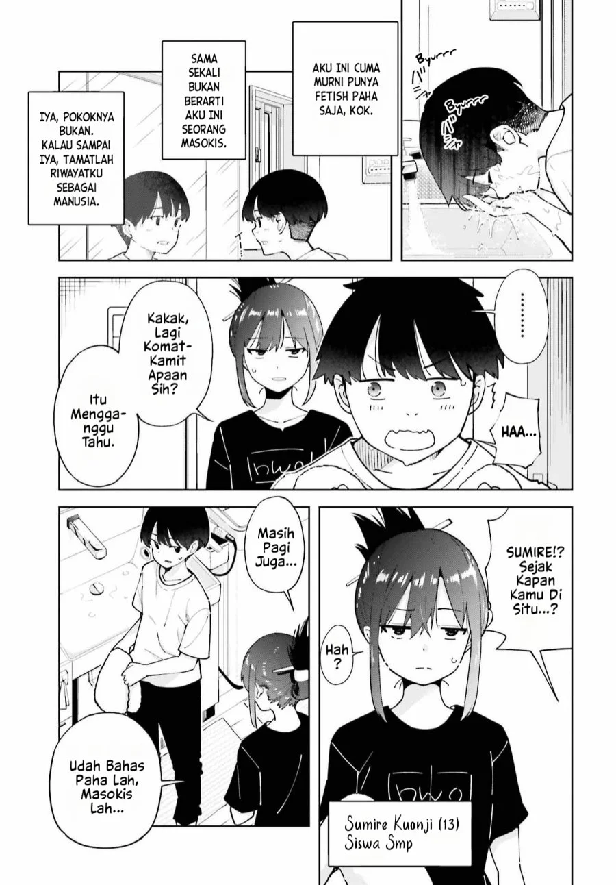 Tonari no Futomomo-san Chapter 3 Gambar 4