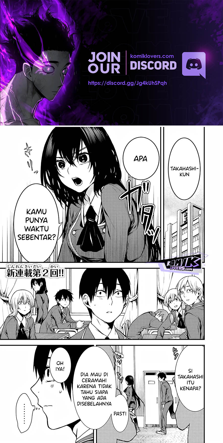Baca Manga Tonari no Kurokawa-san Chapter 2 Gambar 2