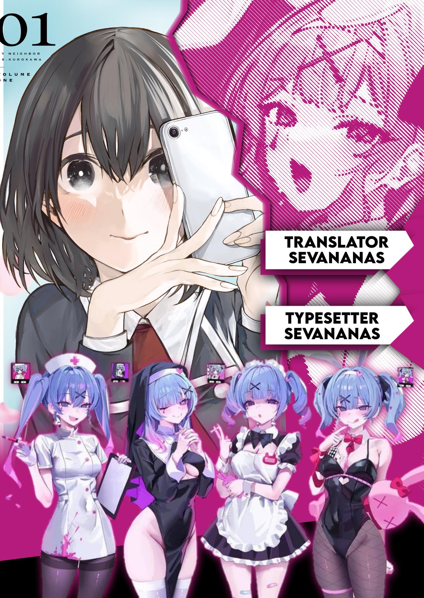 Baca Komik Tonari no Kurokawa-san Chapter 6 Gambar 1