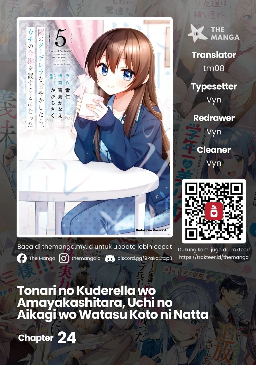 Komik Tonari No Kuuderera O Amayakashitara, Uchi No Aikagi O Watasu Koto Ni Natta Chapter 24 gambar 1