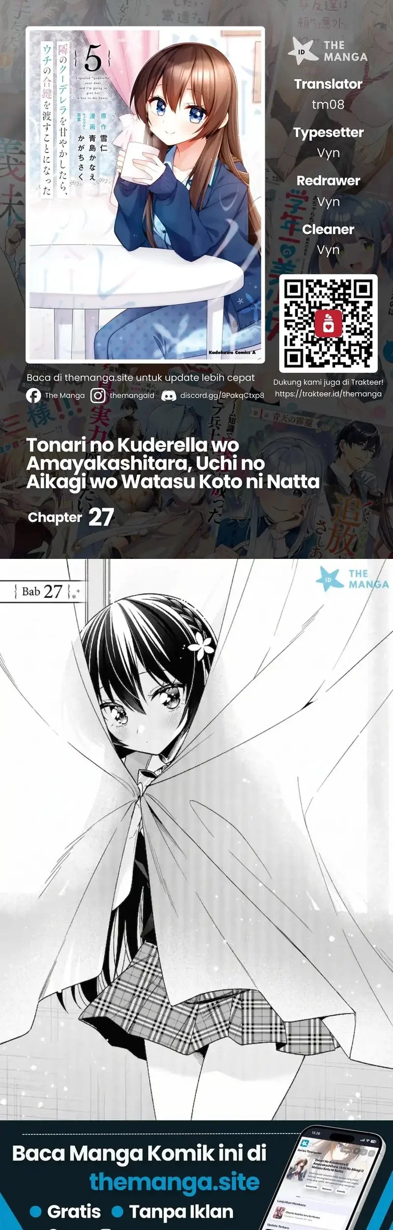 Komik Tonari No Kuuderera O Amayakashitara, Uchi No Aikagi O Watasu Koto Ni Natta Chapter 277 gambar 1