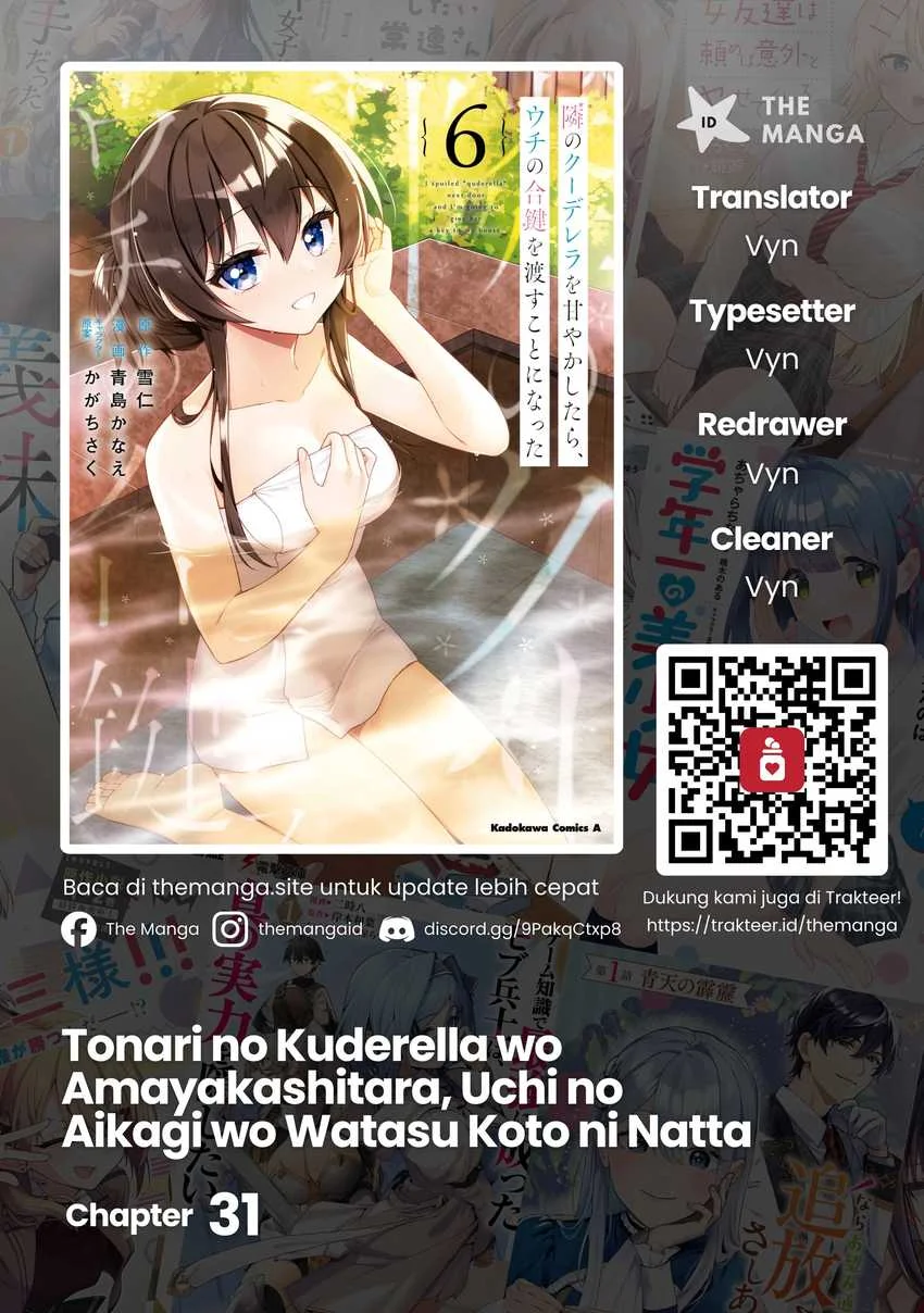 Komik Tonari No Kuuderera O Amayakashitara, Uchi No Aikagi O Watasu Koto Ni Natta Chapter 31 gambar 1