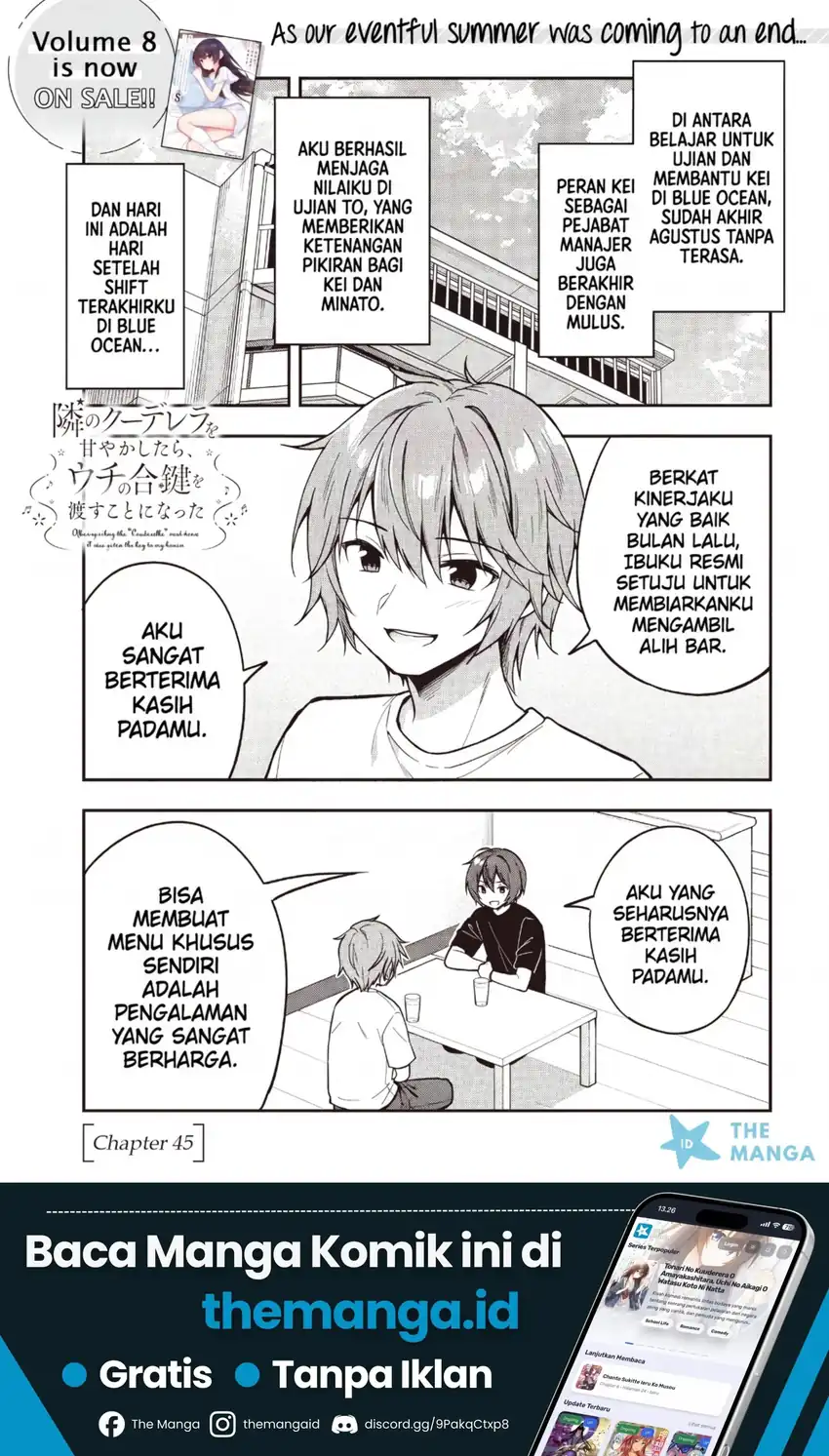 Manga Tonari No Kuuderera O Amayakashitara, Uchi No Aikagi O Watasu Koto Ni Natta Chapter 45 gambar 2