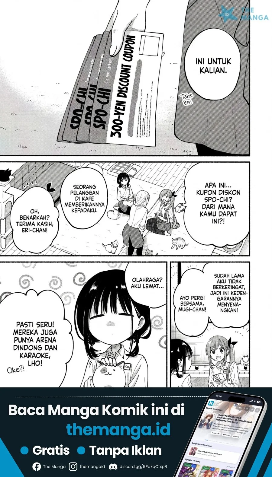 Manga Tonari no Neko to Koi Shirazu Chapter 34 gambar 2