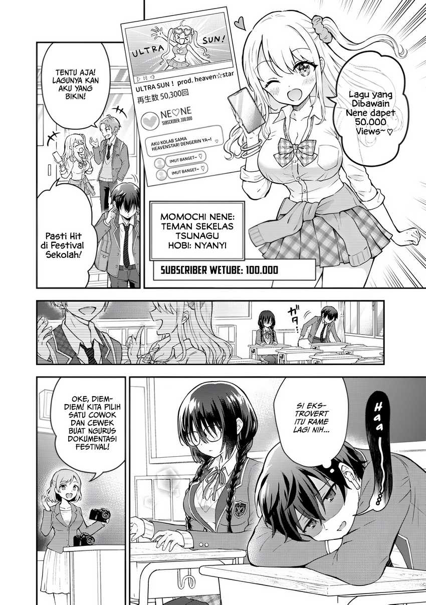 Tonari no Seki no Inkya Joshi ga Oshi Utaite Datta – Ore no Kyoku wo Uttatekure! Chapter 1 Gambar 8