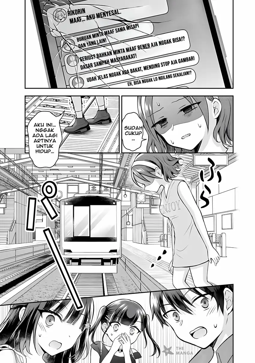 Baca Manga Tonari no Seki no Inkya Joshi ga Oshi Utaite Datta – Ore no Kyoku wo Uttatekure! Chapter 13.2 Gambar 2
