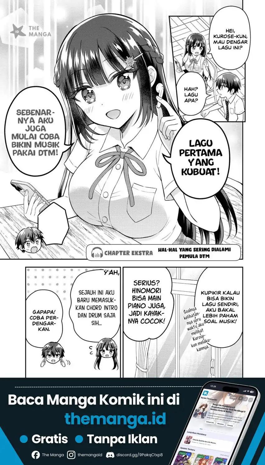 Tonari no Seki no Inkya Joshi ga Oshi Utaite Datta – Ore no Kyoku wo Uttatekure! Chapter 22.5 halaman 3