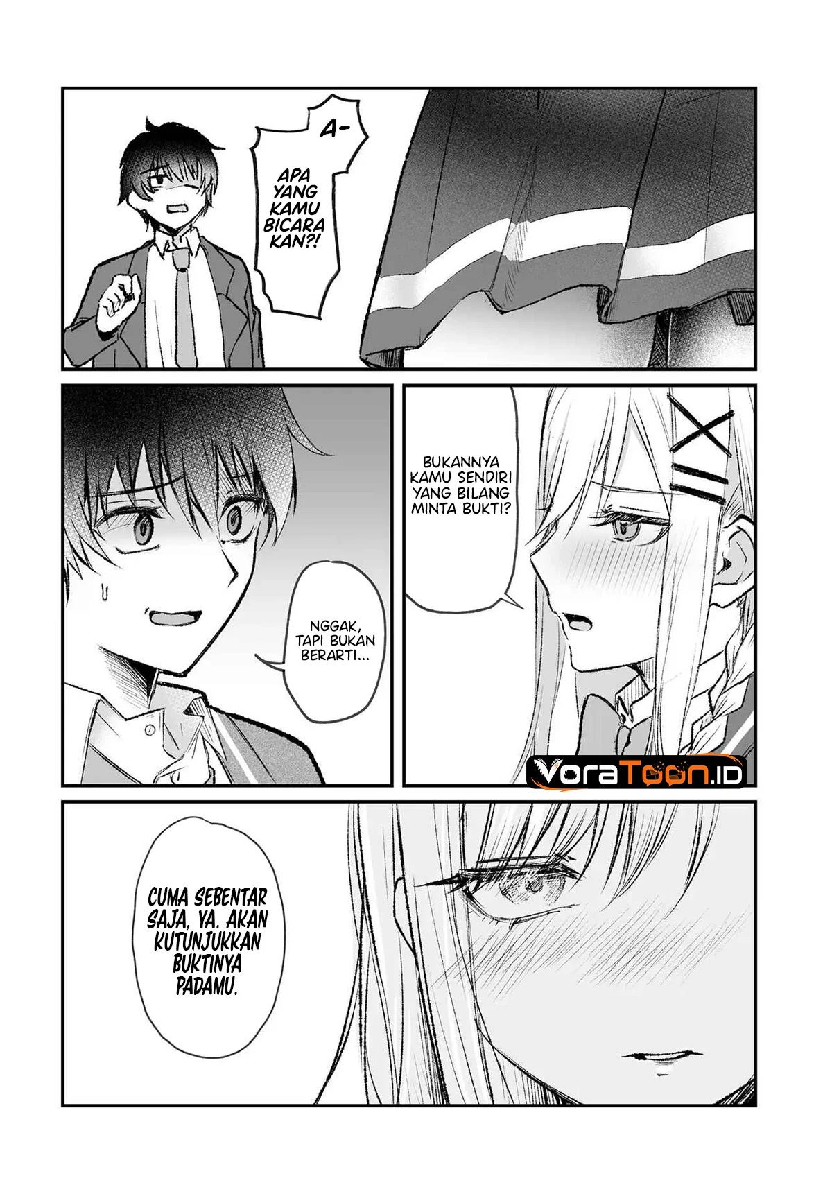 Tonari no Seki no Seijo-sama wa Ore ni Kossori Skirt no Naka wo Oshiete Kureru Chapter 2 Gambar 15