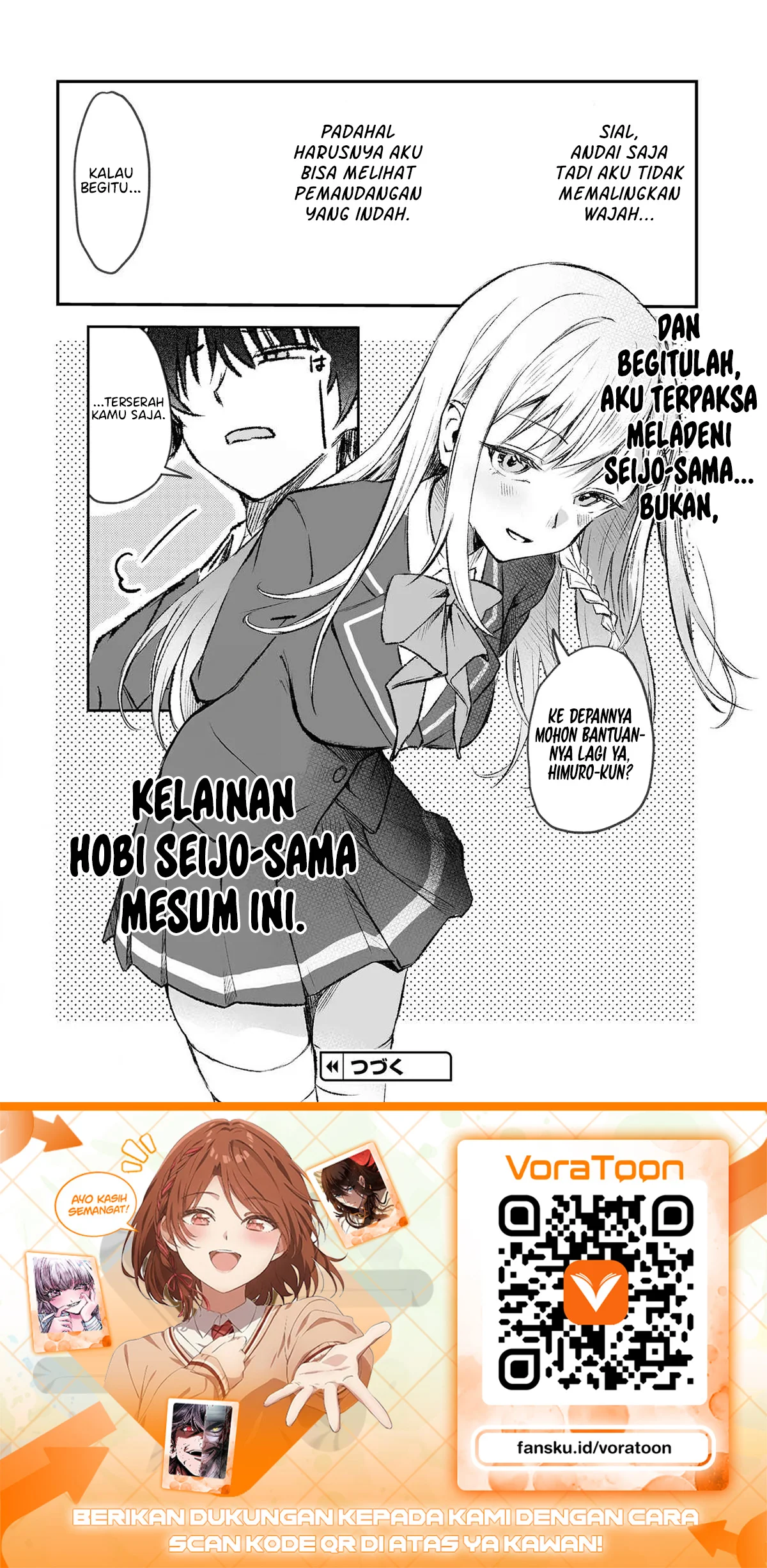 Tonari no Seki no Seijo-sama wa Ore ni Kossori Skirt no Naka wo Oshiete Kureru Chapter 2 Gambar 19