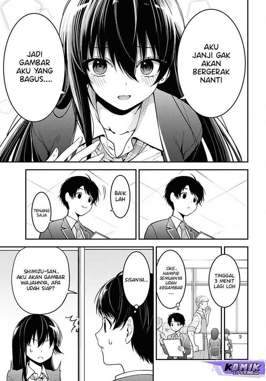Tonari no Seki no Yankee Shimizu-san ga Kami o Kuroku Sometekita Chapter 1 Gambar 24