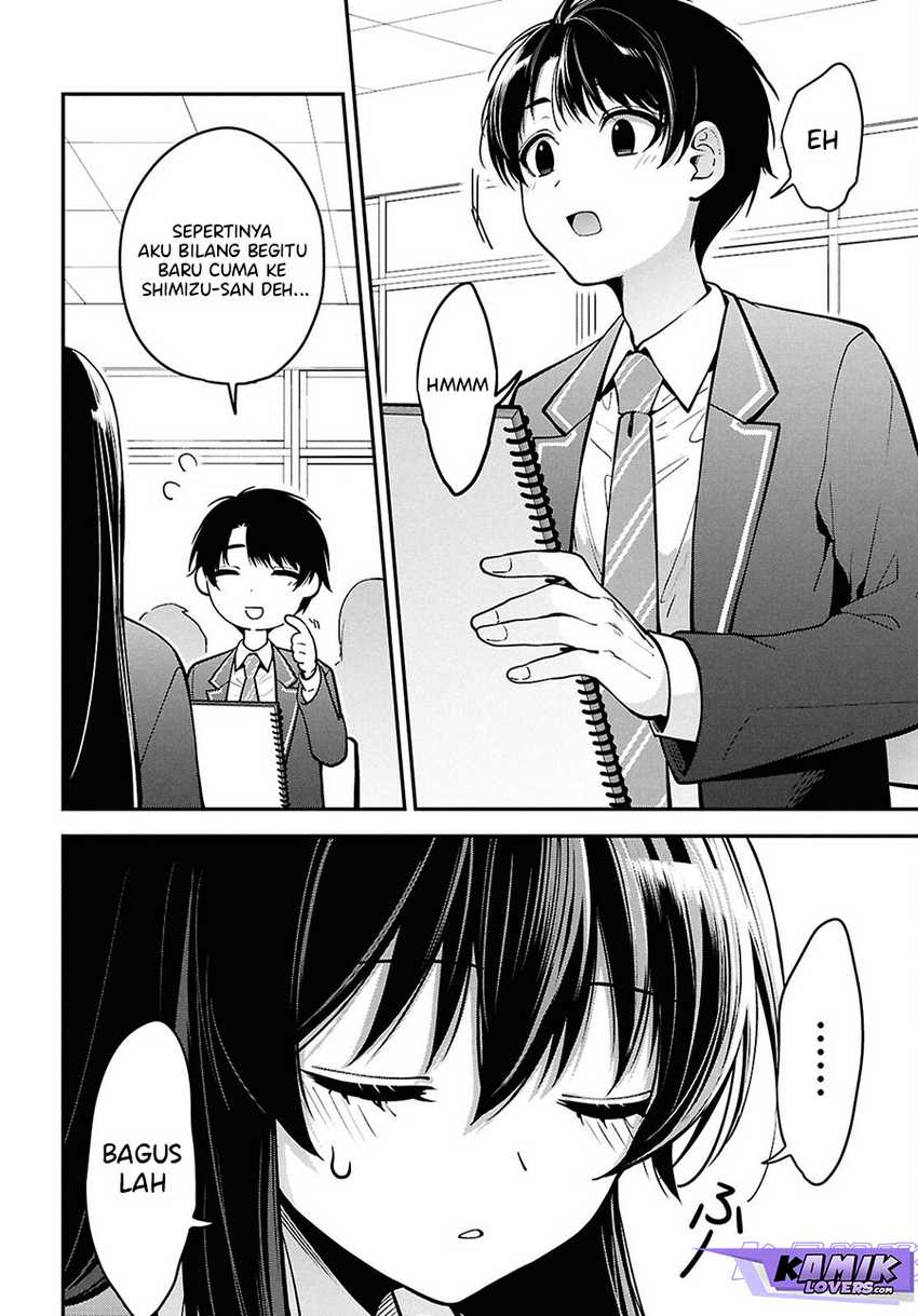 Tonari no Seki no Yankee Shimizu-san ga Kami o Kuroku Sometekita Chapter 1 Gambar 30