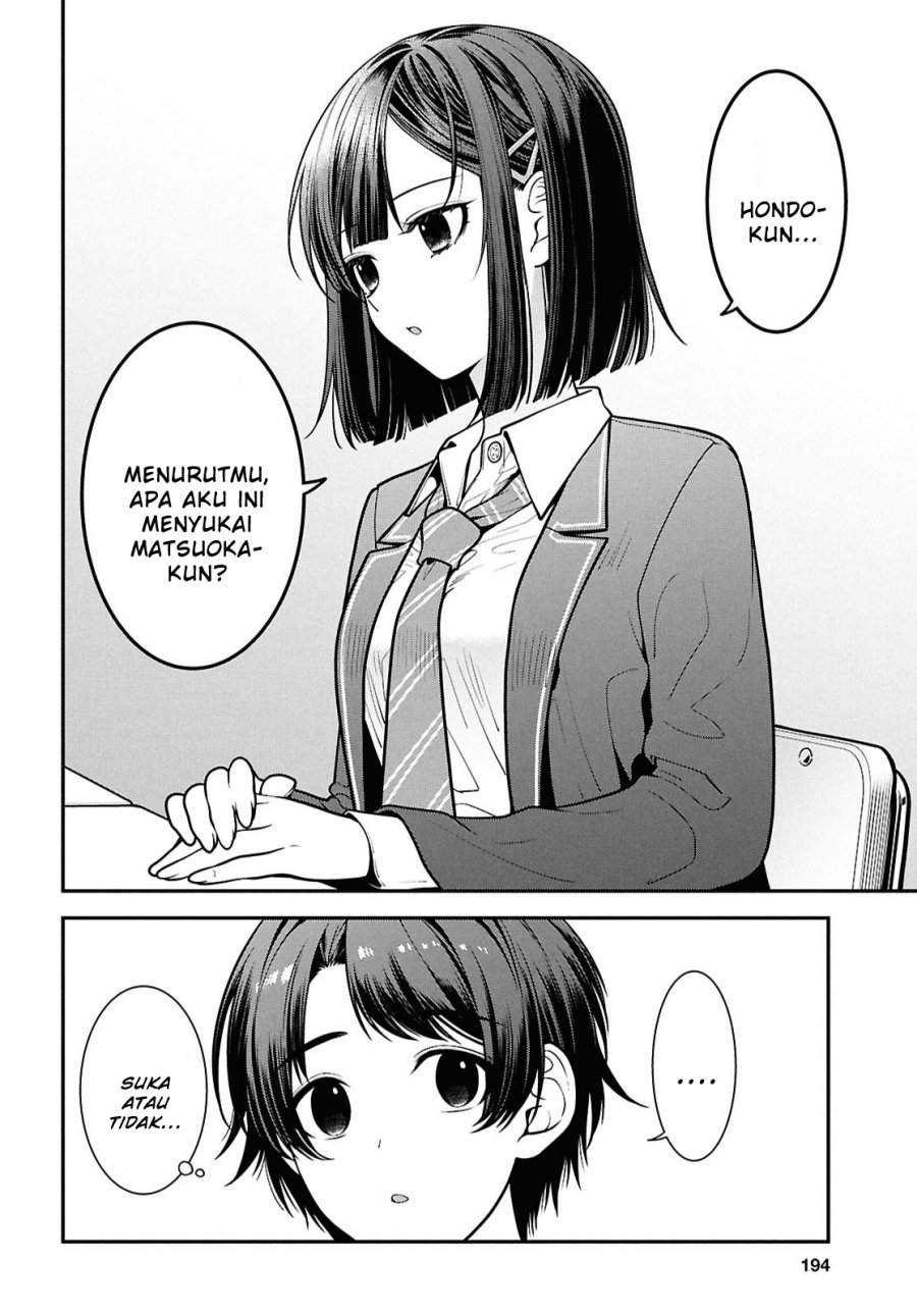Tonari no Seki no Yankee Shimizu-san ga Kami o Kuroku Sometekita Chapter 11 Gambar 12