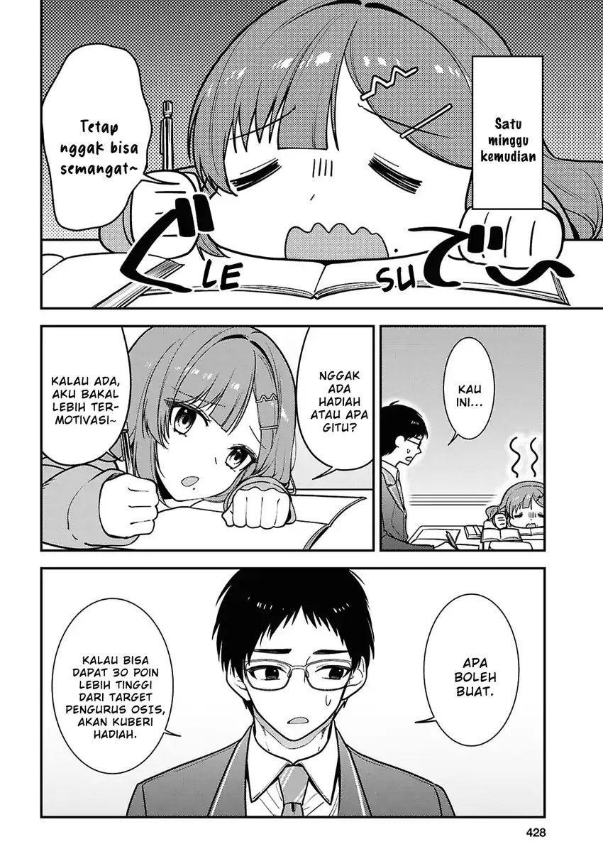 Tonari no Seki no Yankee Shimizu-san ga Kami o Kuroku Sometekita Chapter 12 Gambar 18