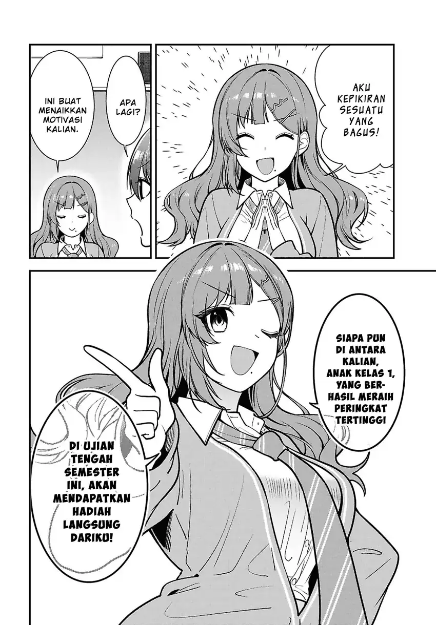 Tonari no Seki no Yankee Shimizu-san ga Kami o Kuroku Sometekita Chapter 12 Gambar 30