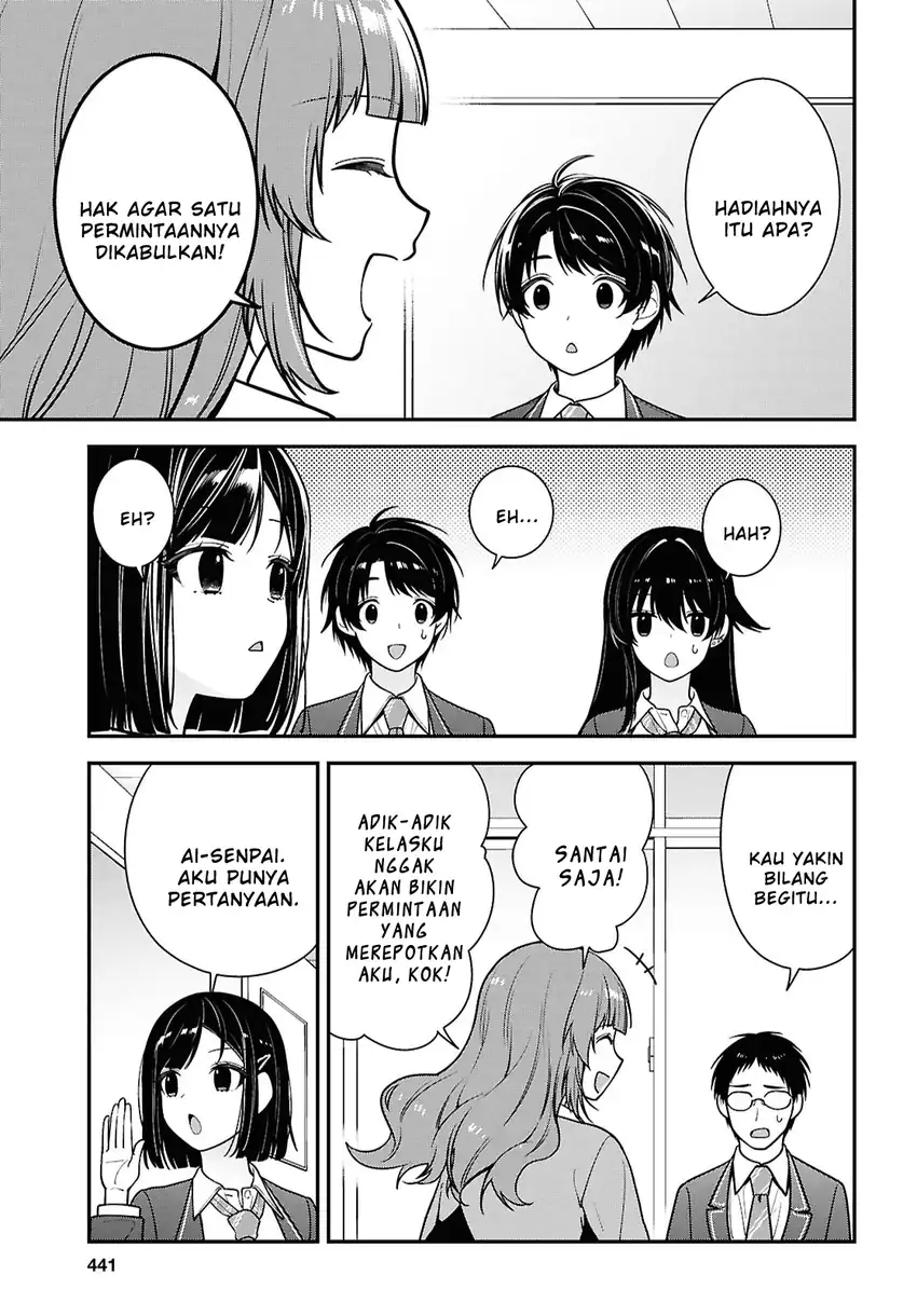 Tonari no Seki no Yankee Shimizu-san ga Kami o Kuroku Sometekita Chapter 12 Gambar 31