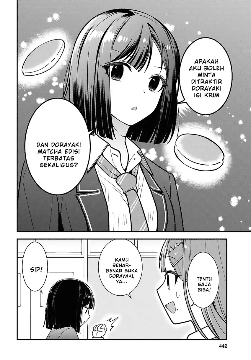 Tonari no Seki no Yankee Shimizu-san ga Kami o Kuroku Sometekita Chapter 12 Gambar 32