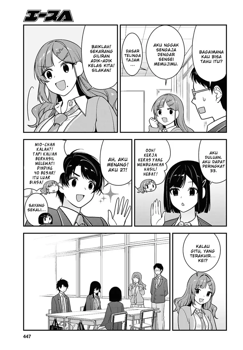 Tonari no Seki no Yankee Shimizu-san ga Kami o Kuroku Sometekita Chapter 12 Gambar 37