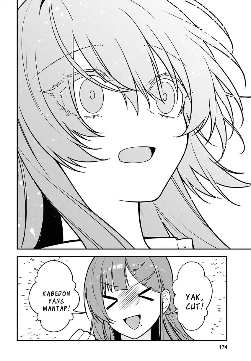 Tonari no Seki no Yankee Shimizu-san ga Kami o Kuroku Sometekita Chapter 14 Gambar 23