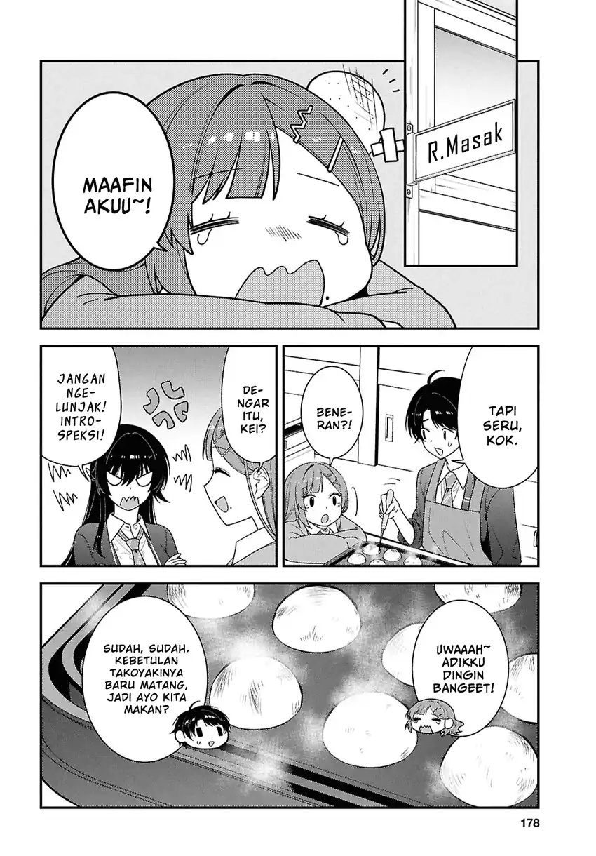 Tonari no Seki no Yankee Shimizu-san ga Kami o Kuroku Sometekita Chapter 14 Gambar 27