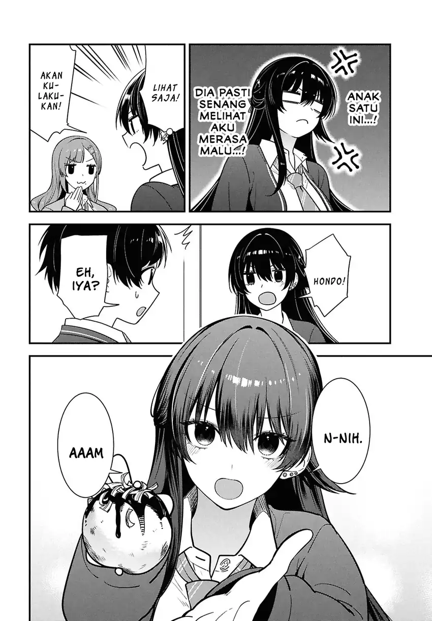 Tonari no Seki no Yankee Shimizu-san ga Kami o Kuroku Sometekita Chapter 14 Gambar 29