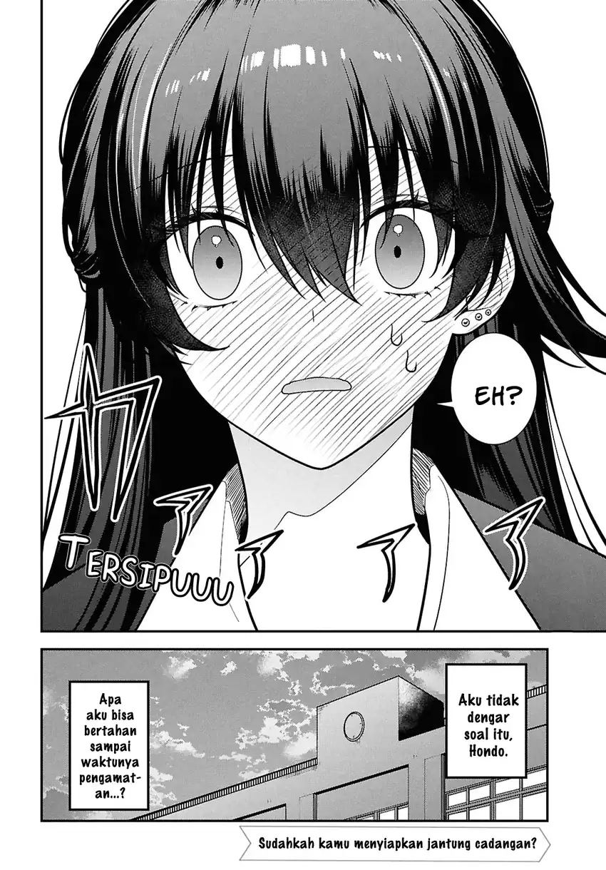 Tonari no Seki no Yankee Shimizu-san ga Kami o Kuroku Sometekita Chapter 14 Gambar 31
