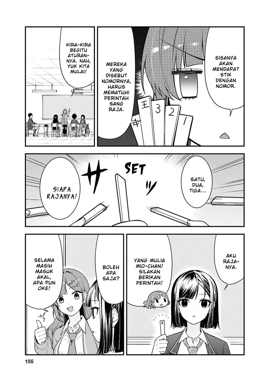 Tonari no Seki no Yankee Shimizu-san ga Kami o Kuroku Sometekita Chapter 14 Gambar 5