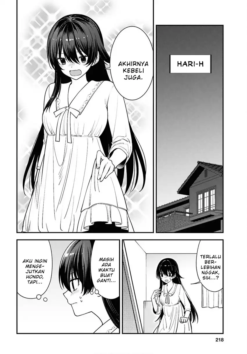 Tonari no Seki no Yankee Shimizu-san ga Kami o Kuroku Sometekita Chapter 17 Gambar 20