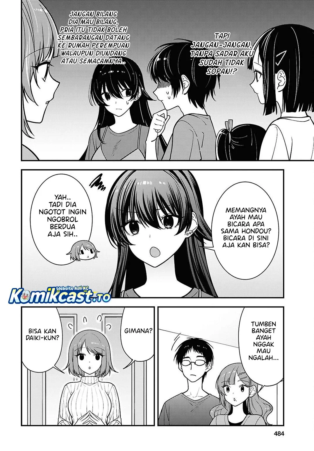 Tonari no Seki no Yankee Shimizu-san ga Kami o Kuroku Sometekita Chapter 18 Gambar 11