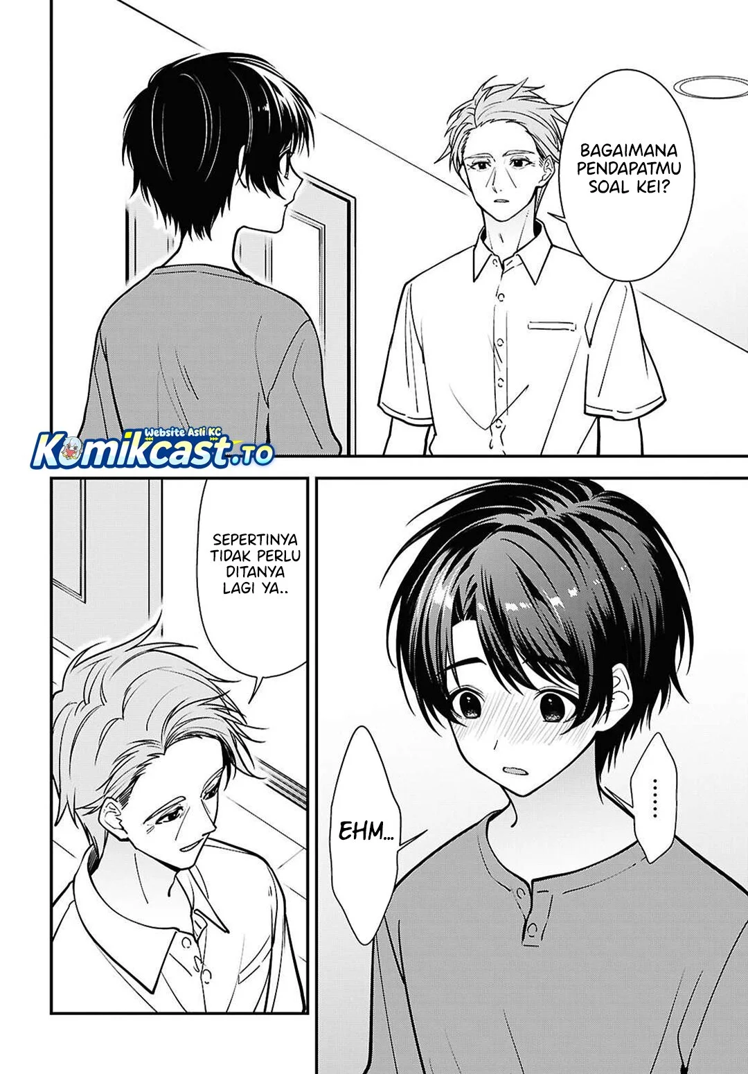 Tonari no Seki no Yankee Shimizu-san ga Kami o Kuroku Sometekita Chapter 18 Gambar 17